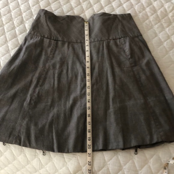 Matilda Jane Soft Brown Tweed Skirt (Small) - Picture 6 of 8